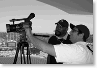 Opening-Day-Mark-&-Jeff-1-B&W